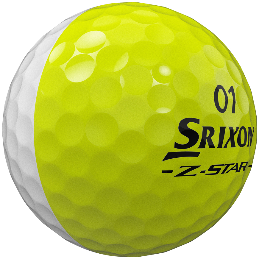 Z-STAR DIVIDE Golf Balls,White / Tour Yellow image number null