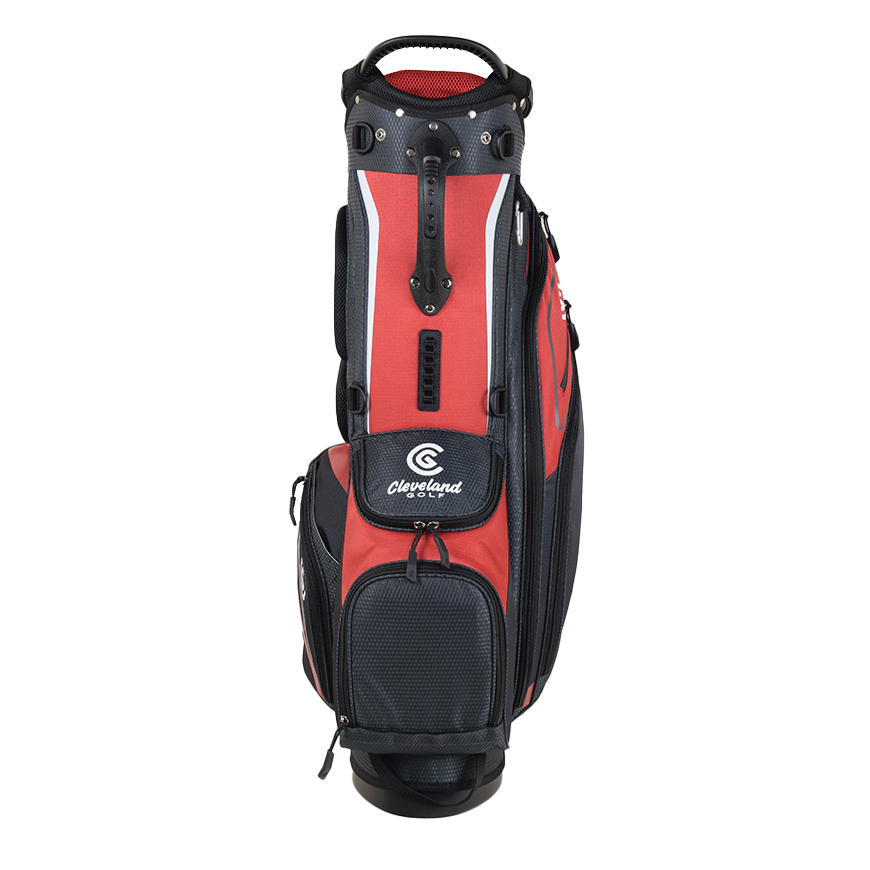 Cleveland Golf Lightweight Stand Bag,Red/Charcoal image number null