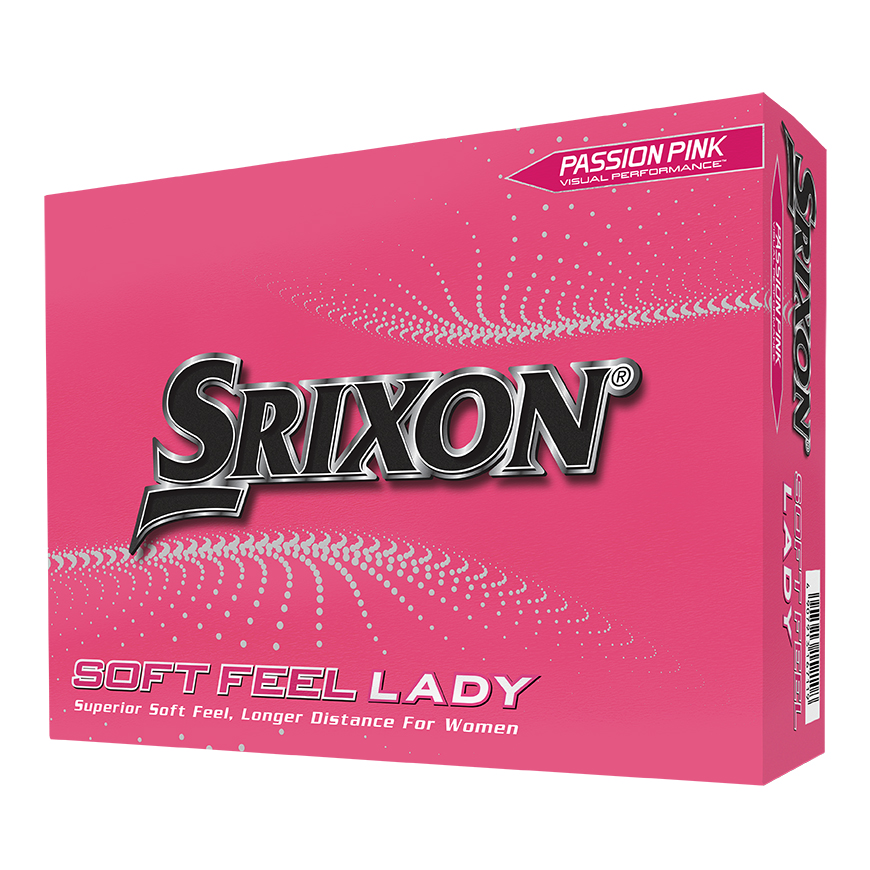 SOFT FEEL LADY Golf Balls,Passion Pink image number null