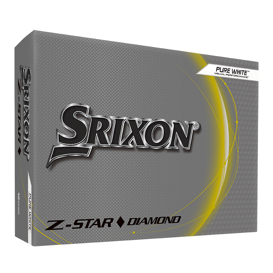 Z-STAR DIAMOND Golf Balls,Pure White image number null