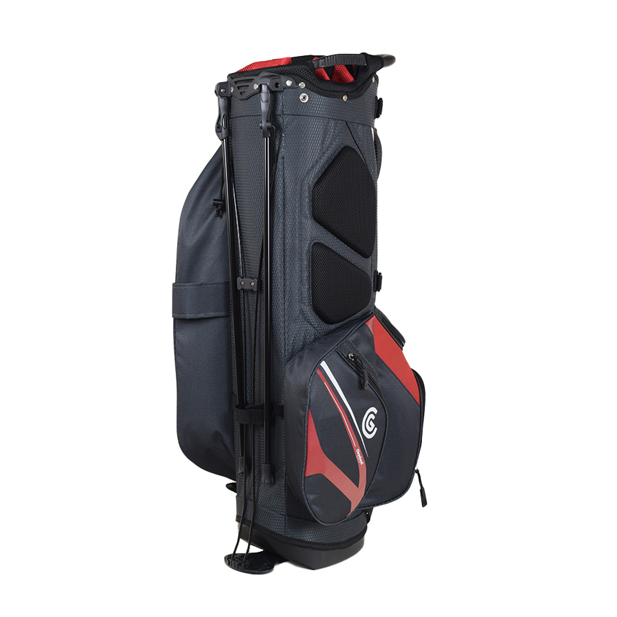 Cleveland Golf Lightweight Stand Bag,Red/Charcoal image number null