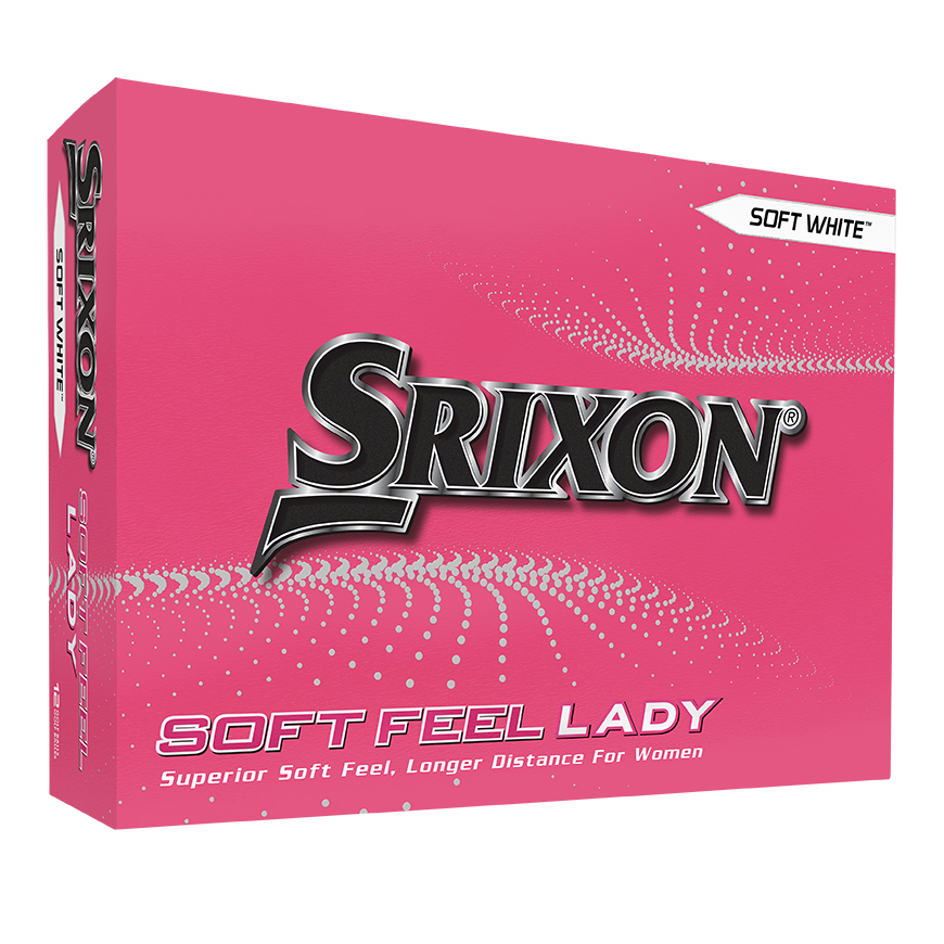 SOFT FEEL LADY Golf Balls,Soft White