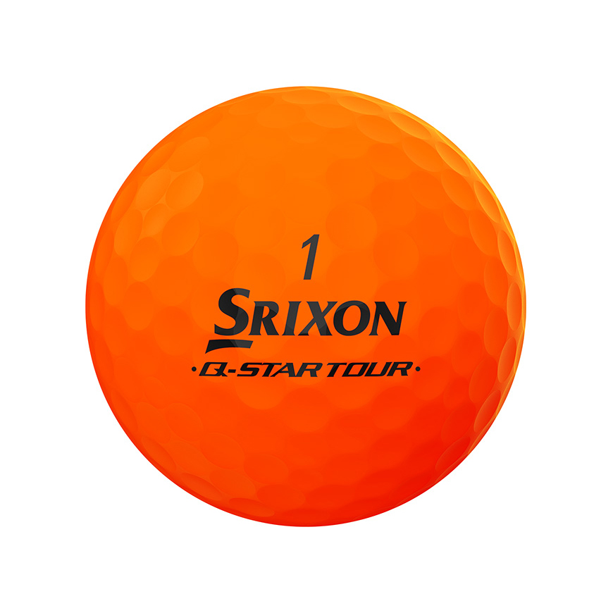 Q-STAR TOUR DIVIDE Golf Balls,Yellow/Orange image number null