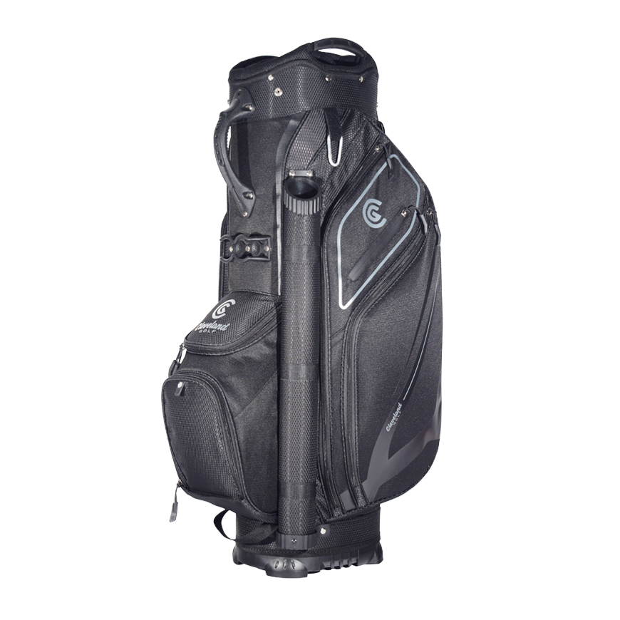 Cleveland Golf Lightweight Cart Bag,Black/Black