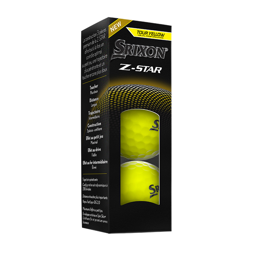 Z-STAR Golf Balls,Tour Yellow image number null