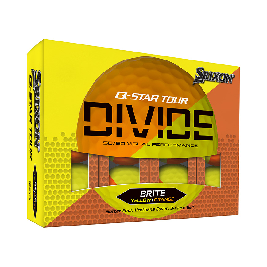 Q-STAR TOUR DIVIDE Golf Balls, image number null