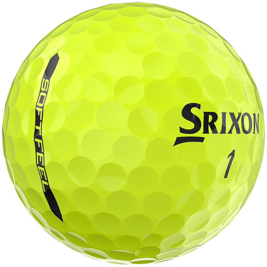 SOFT FEEL Golf Balls,Tour Yellow image number null