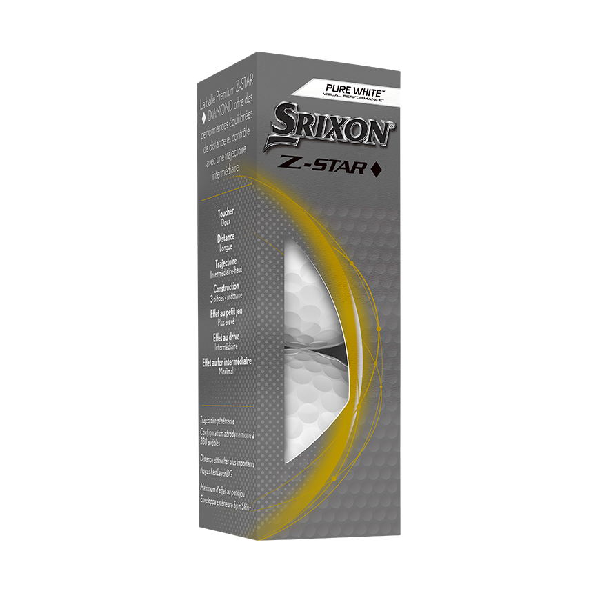 Z-STAR DIAMOND Golf Balls,Pure White image number null